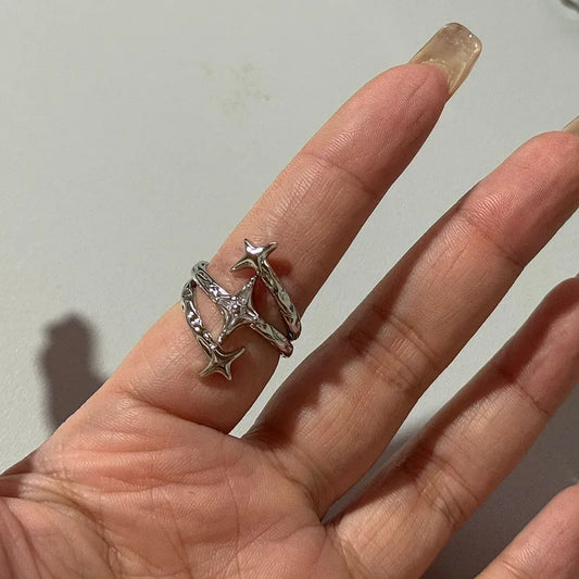 Pierścionek trzy gwiazdki